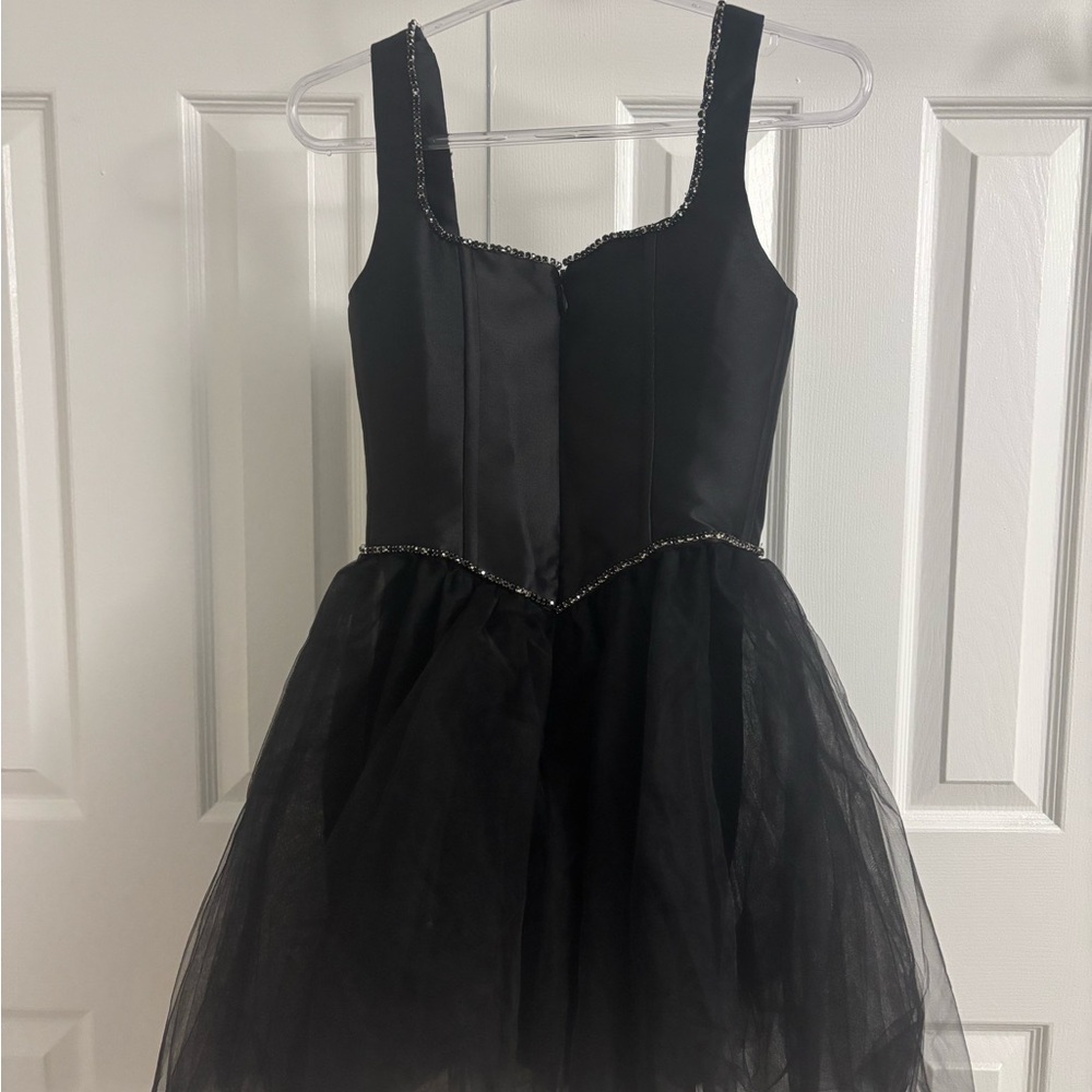 Dolls kill Sugar Thrillz POLISHED PIROUETTE CORSET DRESS - BLACK - Picture 10 of 12